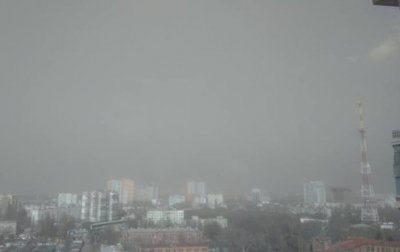 В Одессе бушует пыльная буря - (видео)