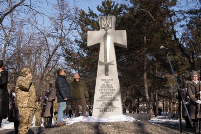 В Одесской области неизвестные облили краской памятник петлюровцам - «Новороссия»