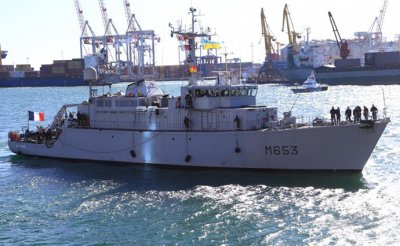 В порт Одессы вошел военный корабль НАТО - «Новороссия»