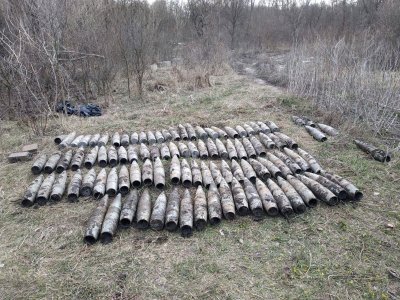 На территории туристической базы в Донбассе обнаружены 164 артиллерийских снаряда - «Новороссия»