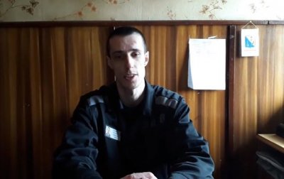 Появилось видео с бывшим охранником Яроша в российской тюрьме - (видео)