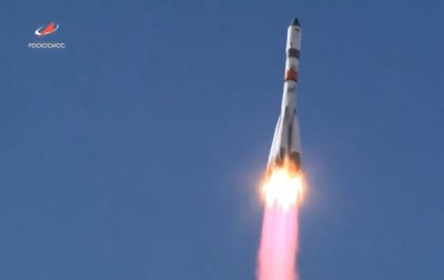 Россия запустила ракету Союз с грузом для МКС - (видео)