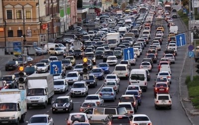 Транспортный коллапс: Киев стал в пробках - «Украина»