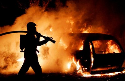 В Днепропетровске неизвестные сожгли автомобиль главреда газеты - «Новороссия»