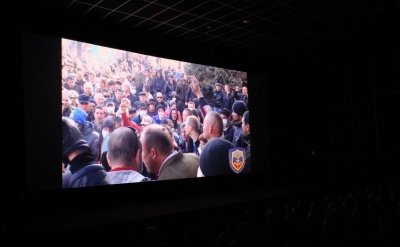 В Луганске прошел закрытый премьерный показ фильма о легендарном батальоне ополченцев «ВДВ-ДШБ» - «Новороссия»