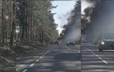В Польше на ходу загорелся грузовик армии США – пострадали три человека - «Новороссия»
