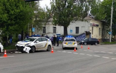 В Полтаве произошло ДТП с участием патрульной полиции - «Новороссия»