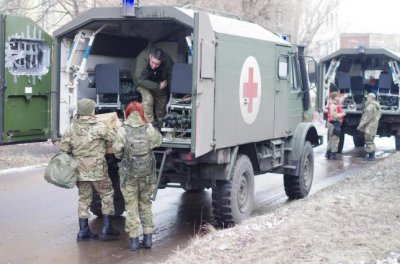 Военные медики на оккупированной территории ЛНР жалуются на плохие дороги и отсутствие автомобилей - «Новороссия»