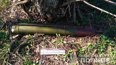 Житель Николаевской области нашел в лесу гранатомет - «Новороссия»