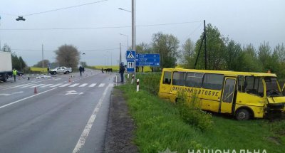 Под Луцком произошла авария с участием школьного автобуса - «Новороссия»