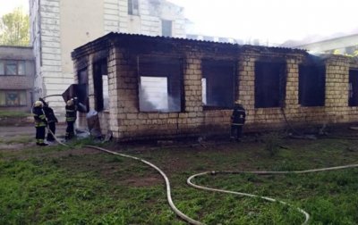 В Днепропетровской области горела школа - (видео)