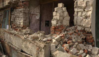 В Харькове рухнула стена трехэтажного жилого дома - «Новороссия»