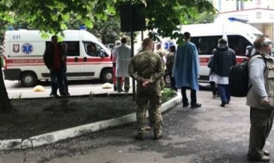 В Киев прибыл борт с лишившимися ног в Донбассе карателями - «Новороссия»