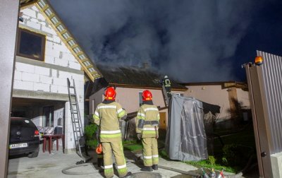 В Киеве после взрыва загорелся жилой дом - «Украина»