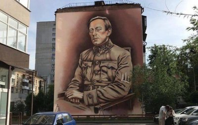 В Киеве появился мурал с изображением Петлюры - «Украина»