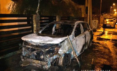 В Ровно неизвестные сожгли автомобиль секретаря горсовета - «Новороссия»