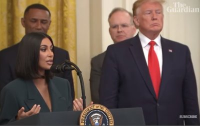 Ким Кардашьян встретилась с Трампом в Белом доме - (видео)