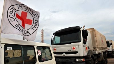 Красный Крест направил в Донбасс 16 грузовиков с гуманитарной помощью - «Новороссия»