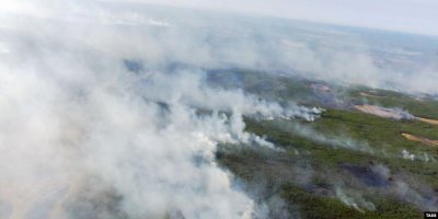 Лесные пожары в Сибири распространились на 1,5 млн га