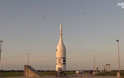 NASA испытало систему спасения экипажа в корабле Orion - (видео)