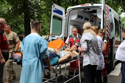В киевский госпиталь доставили 12 раненых боевиков с Донбасса - «Новороссия»
