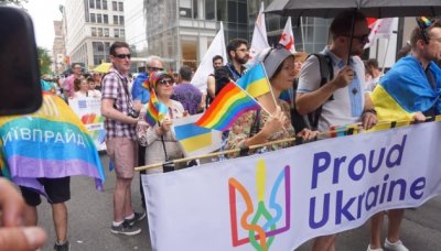 В ЛГБТ-параде в Нью-Йорке впервые пройдет группа украинских извращенцев - «Новороссия»