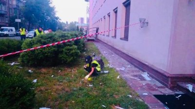В сети появилось видео обстрела здания телеканала в Киеве - «Новороссия»