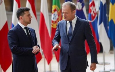 Зеленский с главой Евросовета Туском посетят Донбасс - «Новороссия»