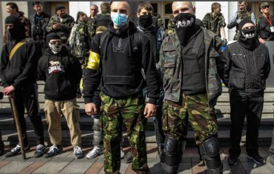 Каратели «АТО» выйдут на марш по Киеву под руководством подозреваемого в убийстве Бузины нациста C14* - «Новороссия»