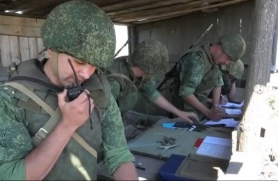 НМ ЛНР провела учения мотострелков, танкистов и артиллеристов - «Новороссия»