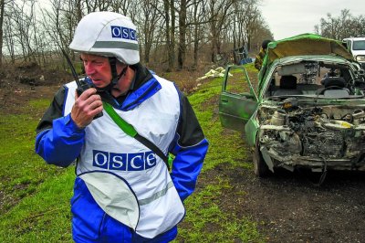 ОБСЕ подтвердила вывоз тела погибшего боевика Нацгвардии на Украину - «Новороссия»