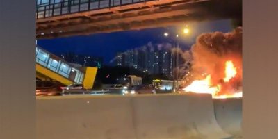 Опубликовано видео взрыва автомобиля Tesla в Москве