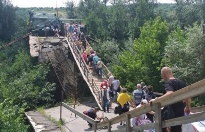 Украина нашла причину не начинать ремонт моста в Станице Луганской - «Новороссия»