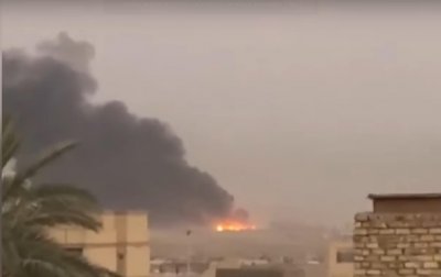 В Багдаде взорвался склад с оружием - (видео)
