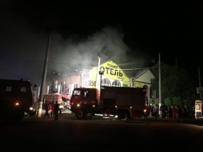 В Одессе ночью сгорел отель — есть погибшие - «Новороссия»