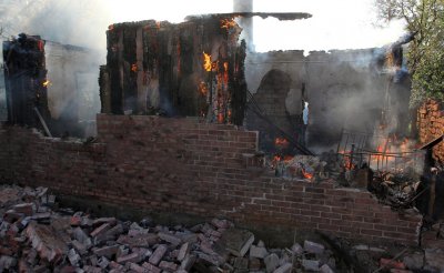 Украинские боевики уничтожили жилой дом на севере донецкой Горловки - «Новороссия»