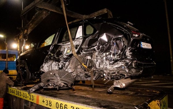 Четыре автомобиля столкнулись в Киеве - «Украина»