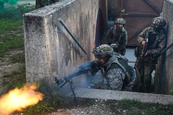 В Донбассе между нацистами и боевиками ВСУ произошла перестрелка с применением гранатометов - «Новороссия»