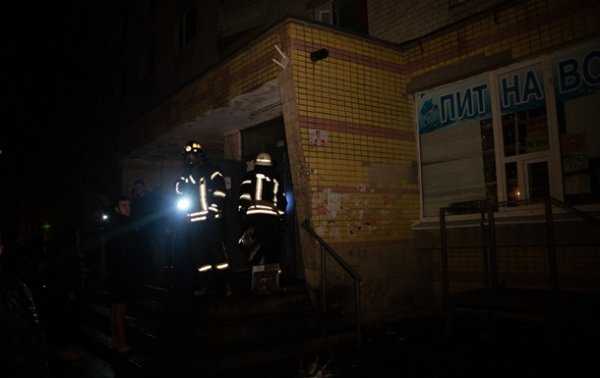 В Киеве произошел пожар в общежитии университета - «Украина»