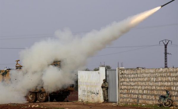 Война в Сирии 2.0: Русские бойцы уже бомбят танки и склады Эрдогана - «Военные действия»