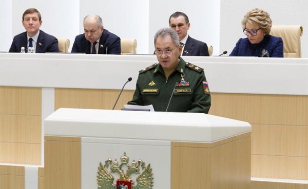 Шойгу порадовал Совет Федерации оглушительным барабанным боем - «Военные действия»