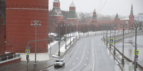 В Москве зафиксировали рекордно низкое число машин на дорогах - «Новороссия»