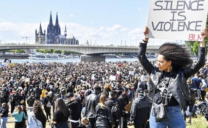 Бунты в Германии: Полиция стала главным врагом всего мира - «Мир»