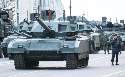 Только для парада: Т-14 «Армата» не может доехать до армии - «Военные действия»