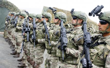 Эрдоган обнажил ятаган: Турция ввела войска в Азербайджан - «Военные действия»