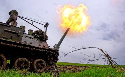 Огненная карусель российских войск разносит в хлам батареи ВСУ - «Военные действия»