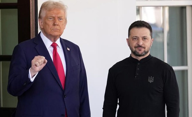Зеля, проси сразу «Трайденты», чего мелочиться? Трамп много обещает, но мало что может дать - «Политика»